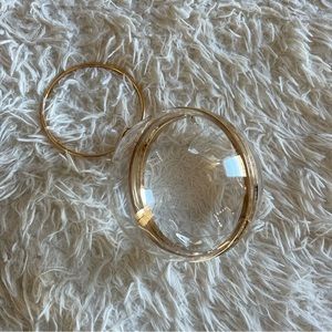 Clear acrylic ball purse